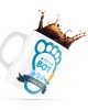 Κεραμική κούπα 330ml δώρο για Νεογέννητα Boy Foot Κεραμική κούπα 330ml δώρο για Νεογέννητα Boy Foot