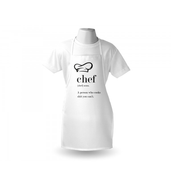 Υφασμάτινη Ποδιά Chef