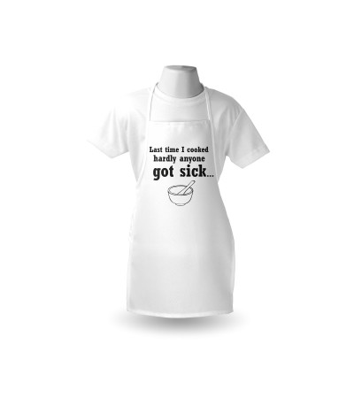 Υφασμάτινη Ποδιά Got Sick