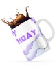 Κεραμική κούπα 330ml δώρο γενεθλίων Purple