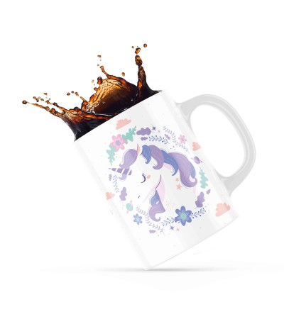 Κεραμική κούπα 330ml δώρο Για Παιδιά Unicorn