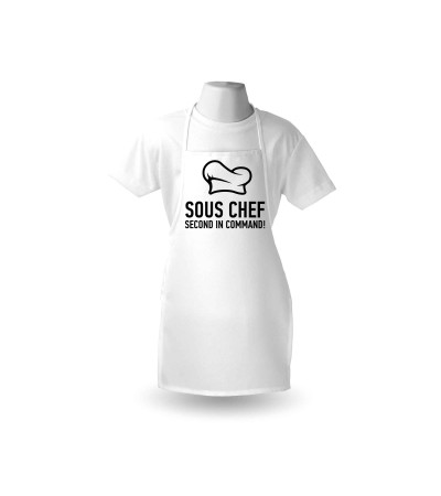 Υφασμάτινη Ποδιά Sous Chef