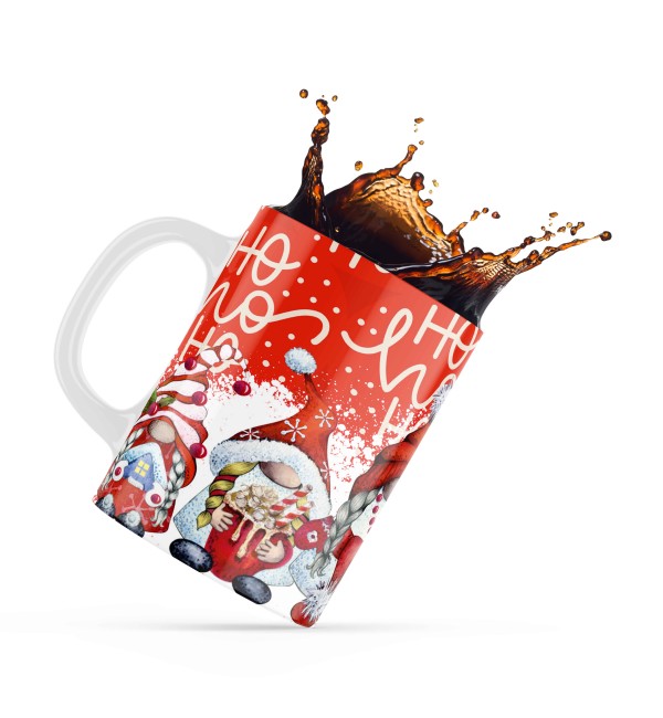 Κεραμική κούπα 330ml δώρο χριστουγέννων Ho Ho Ho Κεραμική κούπα 330ml δώρο χριστουγέννων Ho Ho Ho