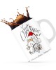 Κεραμική κούπα 330ml δώρο για τα Χριστούγεννα Santa knows better