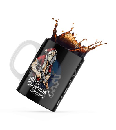 Κεραμική κούπα δώρο χριστουγέννων 330ml Gangster Κεραμική κούπα δώρο χριστουγέννων 330ml Gangster