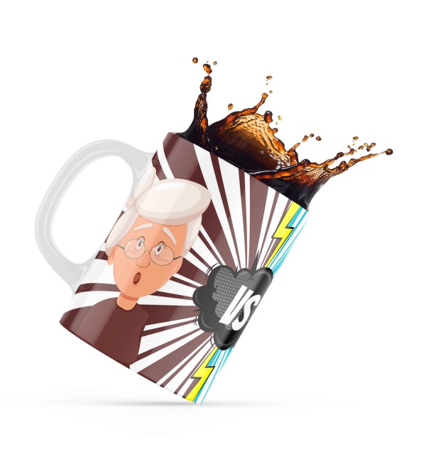 Κεραμική κούπα 330ml δώρο για τον Παππού & την Γιαγιά Grandfather Win