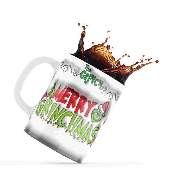 Κεραμική κούπα 330ml Grinch Day Κεραμική κούπα 330ml Grinch Day