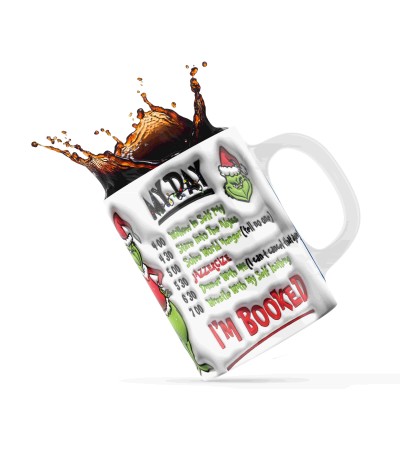 Κεραμική κούπα 330ml Grinch Day