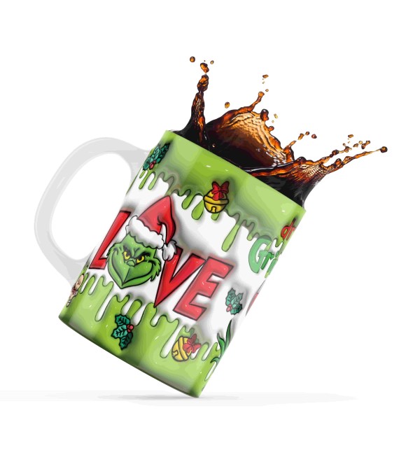 Κεραμική κούπα 330ml Grinches