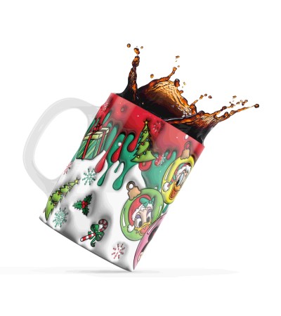 Κεραμική κούπα 330ml Love mickey ornament