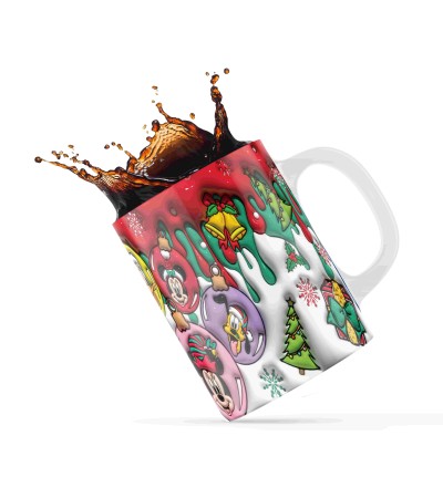 Κεραμική κούπα 330ml Love mickey ornament
