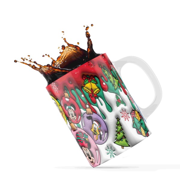 Κεραμική κούπα 330ml Love mickey ornament