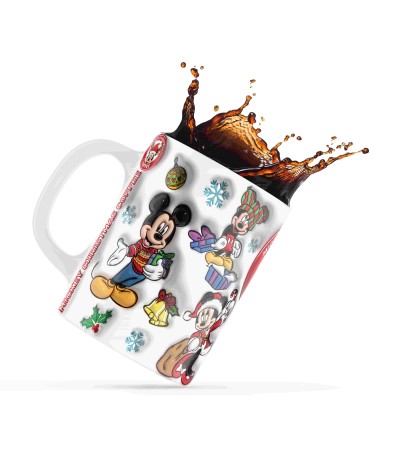 Κεραμική κούπα 330ml Love mickey coffee