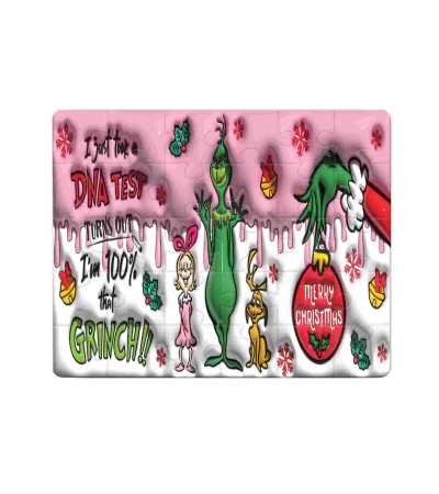 Χάρτινο Puzzle 27X20cm Christmas Grinch DNA test 35κομ