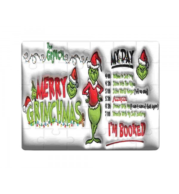 Χάρτινο Puzzle 27X20cm Christmas Gringe day  Christmas 35κομ