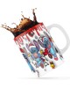 Κεραμική κούπα 330ml Christmas Stitch Κεραμική κούπα 330ml Christmas Stitch