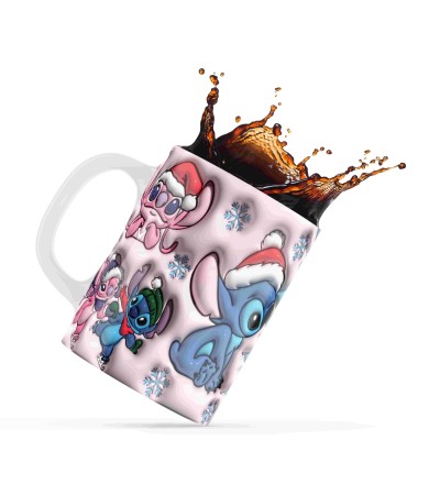 Κεραμική κούπα 330ml Christmas Stitch love