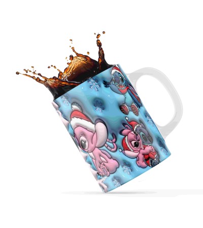 Κεραμική κούπα 330ml Christmas Stitch love