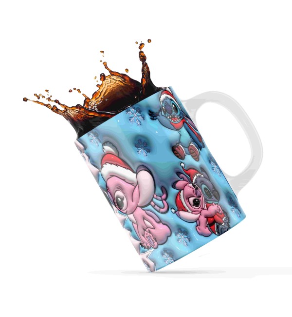 Κεραμική κούπα 330ml Christmas Stitch love Κεραμική κούπα 330ml Christmas Stitch love