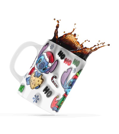 Κεραμική κούπα 330ml Christmas Stitch ho ho ho