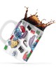 Κεραμική κούπα 330ml Christmas Stitch ho ho ho Κεραμική κούπα 330ml Christmas Stitch ho ho ho