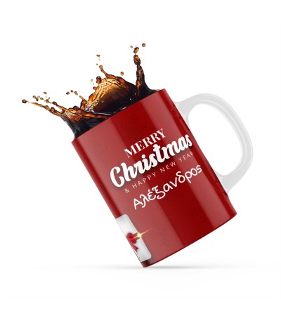 Κεραμική κούπα 330ml δώρο χριστουγέννων Red Gift Κεραμική κούπα 330ml δώρο χριστουγέννων Red Gift