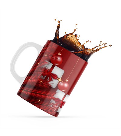 Κεραμική κούπα 330ml δώρο χριστουγέννων Red Gift Κεραμική κούπα 330ml δώρο χριστουγέννων Red Gift