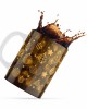 Κεραμική κούπα 330ml δώρο χριστουγέννων Gold Stars