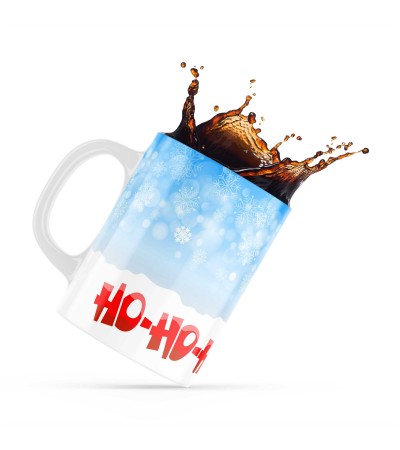 Κεραμική κούπα 330ml δώρο χριστουγέννων Ho-Ho-Ho