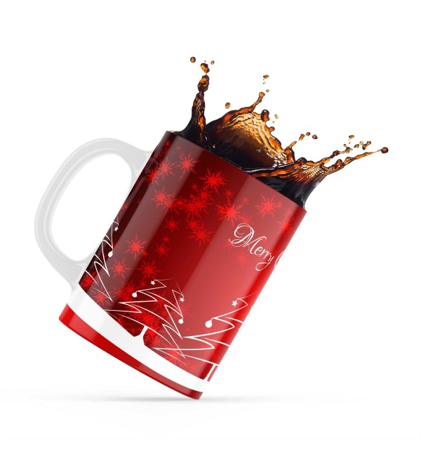 Κεραμική κούπα 330ml δώρο χριστουγέννων Red Tree Κεραμική κούπα 330ml δώρο χριστουγέννων Red Tree