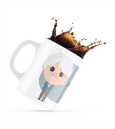 Κεραμική κούπα 330ml δώρο χριστουγέννων για τον Παππού