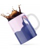 Κεραμική κούπα 330ml δώρο για την Νονά Best Godmother Purple