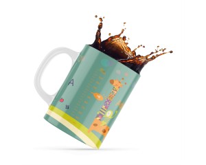 Κεραμική κούπα 330ml δώρο για Παιδιά Name3