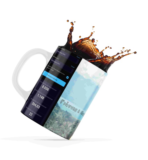 Κεραμική Κούπα 330ml δώρο Date