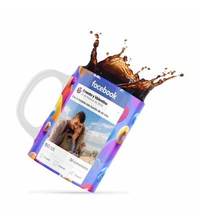 Κεραμική κούπα 330ml Με Προσθήκη Φωτογραφίας social messenger