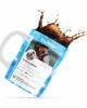 Κεραμική κούπα 330ml Με Προσθήκη Φωτογραφίας social twitter