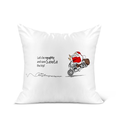 Λινό Μαξιλάρι 40Χ40cm Moto Santa Λινό Μαξιλάρι 40Χ40cm Moto Santa
