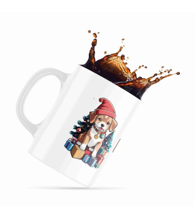 Κεραμική κούπα 330ml Christmas Pet My Dog