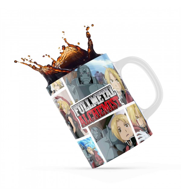 Κεραμική κούπα 330ml δώρο για ΄λάτρεις των Anime Fullmetal