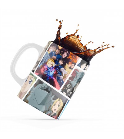 Κεραμική κούπα 330ml δώρο για ΄λάτρεις των Anime Fullmetal Κεραμική κούπα 330ml δώρο για ΄λάτρεις των Anime Fullmetal