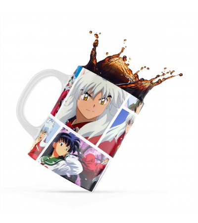Κεραμική κούπα 330ml δώρο για ΄λάτρεις των Anime Inuyasha Κεραμική κούπα 330ml δώρο για ΄λάτρεις των Anime Inuyasha