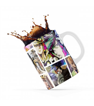 Κεραμική κούπα 330ml δώρο για ΄λάτρεις των Anime Jojos Κεραμική κούπα 330ml δώρο για ΄λάτρεις των Anime Jojos