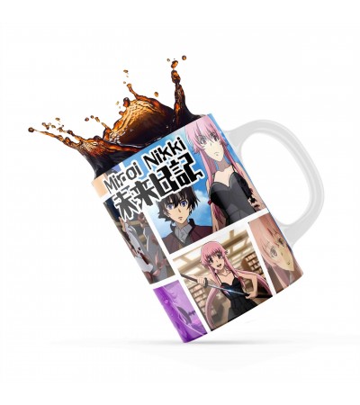 Κεραμική κούπα 330ml δώρο για ΄λάτρεις των Anime Mirror Nikki Κεραμική κούπα 330ml δώρο για ΄λάτρεις των Anime Mirror Nikki