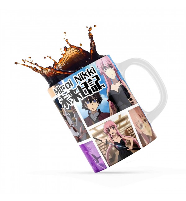 Κεραμική κούπα 330ml δώρο για ΄λάτρεις των Anime Mirror Nikki