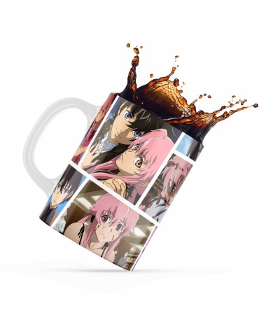 Κεραμική κούπα 330ml δώρο για ΄λάτρεις των Anime Mirror Nikki Κεραμική κούπα 330ml δώρο για ΄λάτρεις των Anime Mirror Nikki