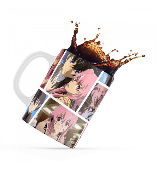 Κεραμική κούπα 330ml δώρο για ΄λάτρεις των Anime Mirror Nikki