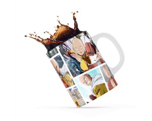 Κεραμική κούπα 330ml δώρο για ΄λάτρεις των Anime One Punch Man