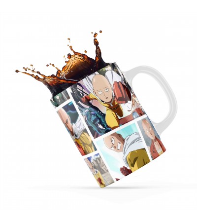 Κεραμική κούπα 330ml δώρο για ΄λάτρεις των Anime One Punch Man Κεραμική κούπα 330ml δώρο για ΄λάτρεις των Anime One Punch Man