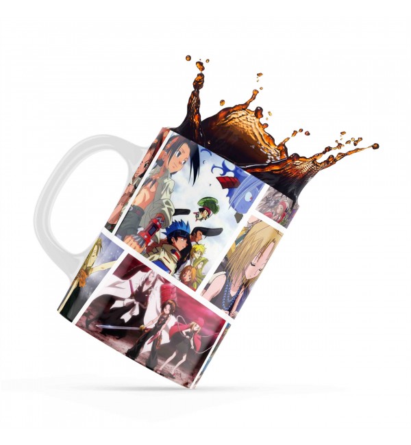 Κεραμική κούπα 330ml δώρο για ΄λάτρεις των Anime Shaman King