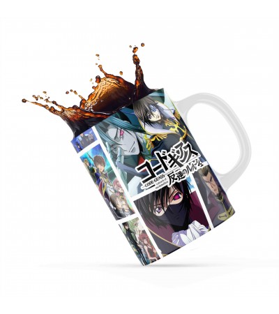 Κεραμική κούπα 330ml δώρο για ΄λάτρεις των Anime Code Geass Κεραμική κούπα 330ml δώρο για ΄λάτρεις των Anime Code Geass